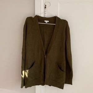 J Jill cotton wool cardigan